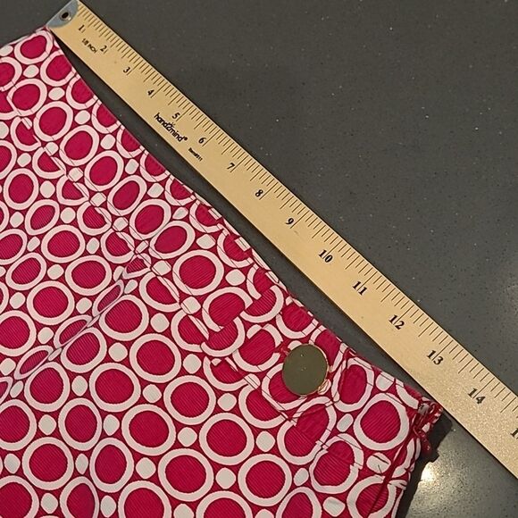 Ann Taylor petites sz 4P geometric print  skirt - Picture 6 of 9
